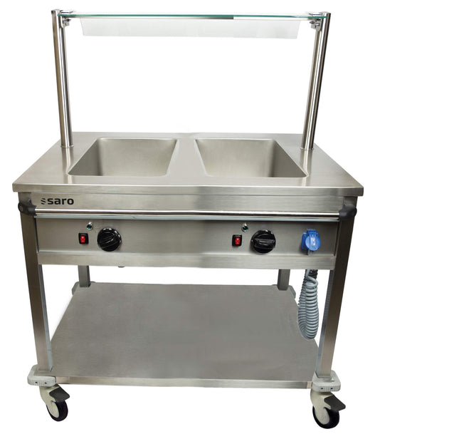 SARO Bain-Marie-vogn 
Model BTS-2