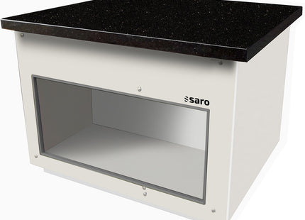 SARO neutralt element B 1000 mm, farve HVID