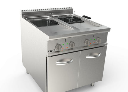 SARO elektrisk frituregryde 2 x 21 liter 
Model LQ / FRE2V21