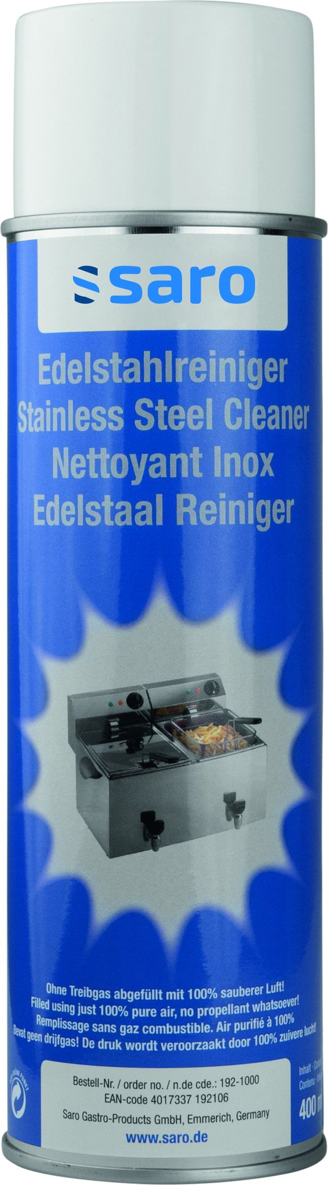 SARO rustfrit stål-rengøringsmiddel R 50, 400 ml