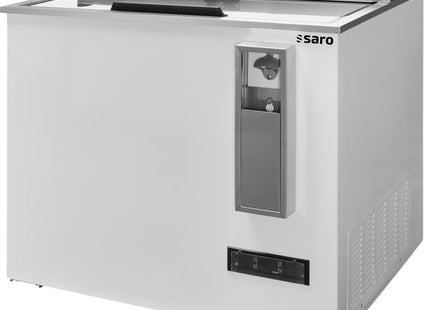 SARO flaskekøleskab med skydelåg, 
model FKT 935