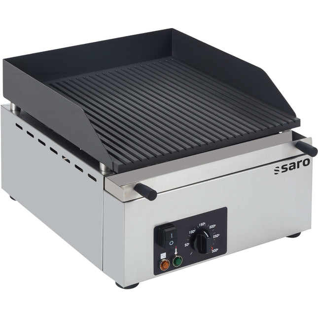 SARO grillplade 
Model GPK 410, rillet