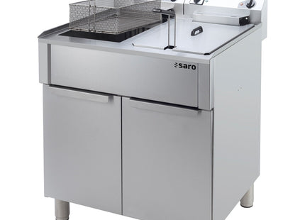 SARO elektrisk frituregryde 20+20 L 
Model BRAGA – detaljebillede 3