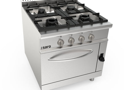 SARO gaskomfur + gasovn, 4 brændere 
Model LQ / CUG4NG