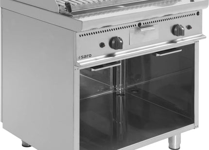 SARO gasgrill med lavasten 
Model E7/BS2BA
