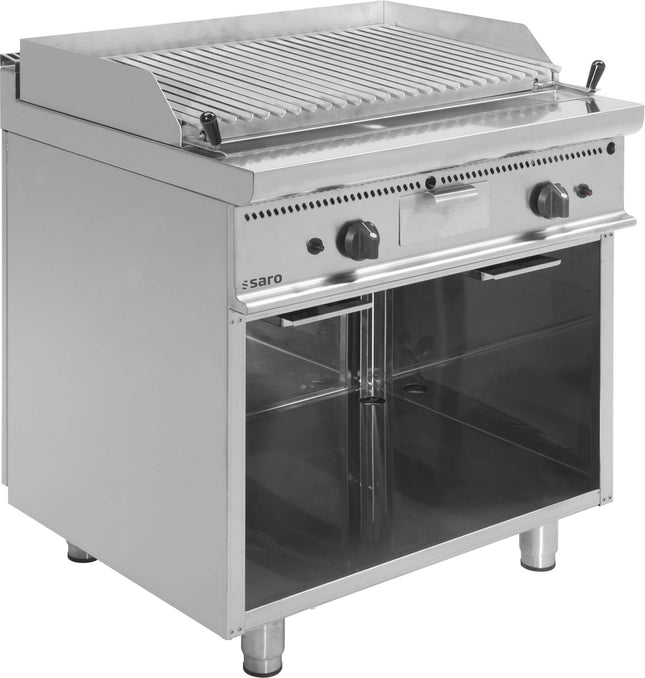 SARO gasgrill med lavasten 
Model E7/BS2BA