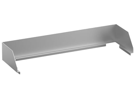 Bord anti-éclaboussures en inox, plaque de 800 mm