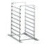 Plate loader on wheels 8x GN 1/1 (space 80 mm)