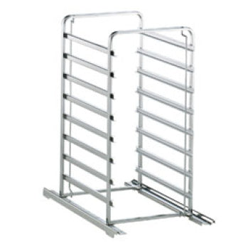 Plate loader on wheels 8x GN 1/1 (space 80 mm)