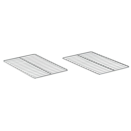 Sæt med 2 gitre GN 1/1 inox AISI 304