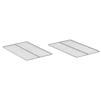 Sæt med 2 gitre GN 1/1 inox AISI 304