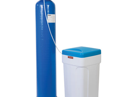 Chrono-volumetric water softener, 50 L., with external carboy