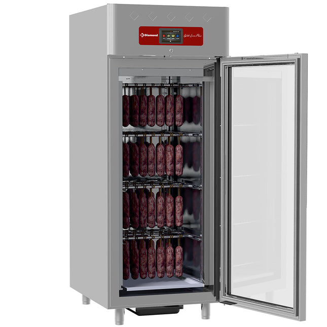 Cabine de maturation ventilée 850 litres, 1 porte vitrée 20x GN 2/1