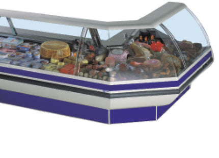 Ventilated counter, with storeroom, with group