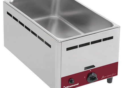 Plan de table gaz Bain marie GN 1/1 - 150 mm