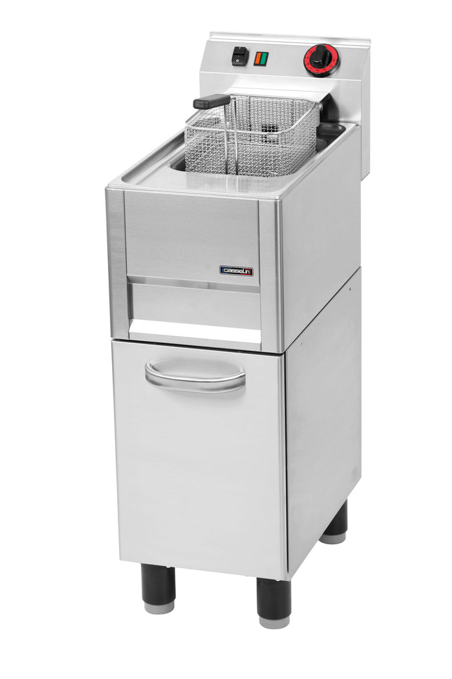 Electric deep fryer 8 liters with open cabinet 33