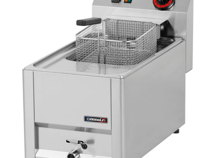 Electric deep fryer with drain tap 8 liters 33