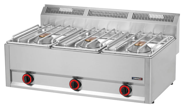 Gas table-top cooker 3 burners 99