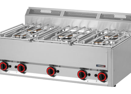 Gas table-top cooker 5 burners P 99