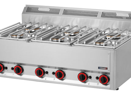 Gas bord-top komfur 6 brændere P 99