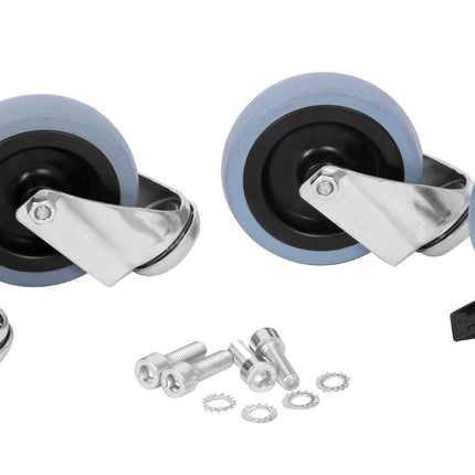Set mit 4 Rollen für Schrank