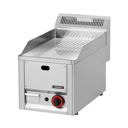 Gas-Grillplatte Grooved Chrome 33