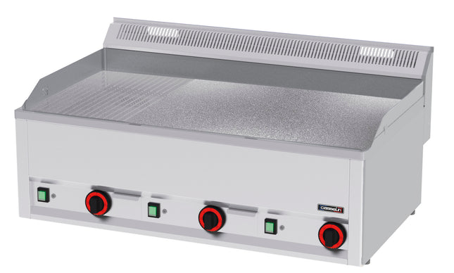 Griddle plate Grooved Textured Chrome 99