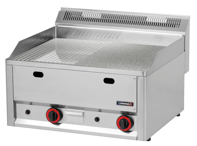 Gas griddle plate Grooved Textured Chrome 99