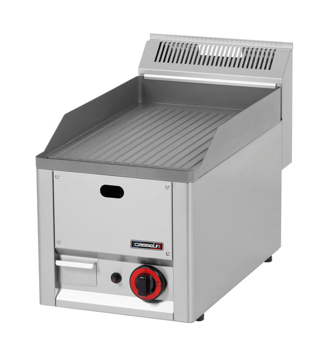 Gas griddle plate Grooved Cast iron 33
