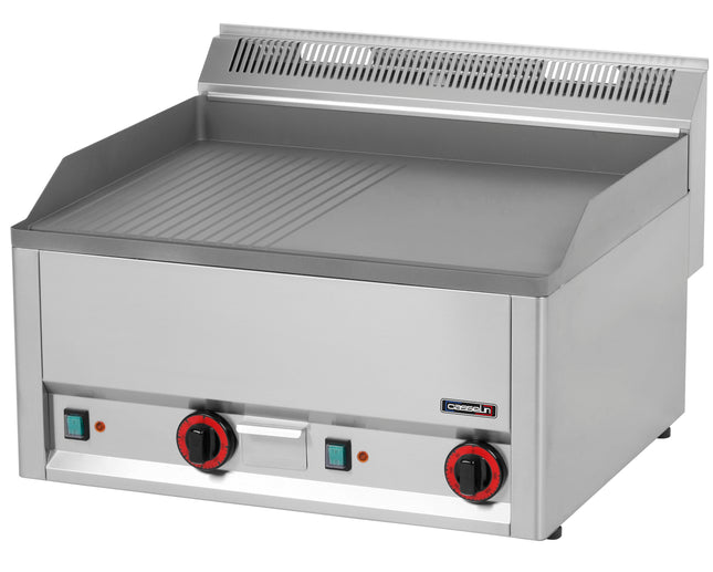 Griddle plate Grooved Smooth Cast iron 66