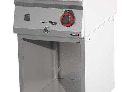 Bain-Marie GN 1/1 200 mm mit Ablasshahn mit offenem Schrank 40