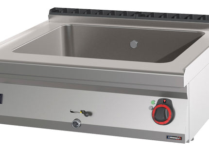 Bain-marie GN 2/1 200 mm with drain tap 80