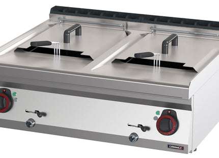 Electric deep fryer 2 x 13 liters 80