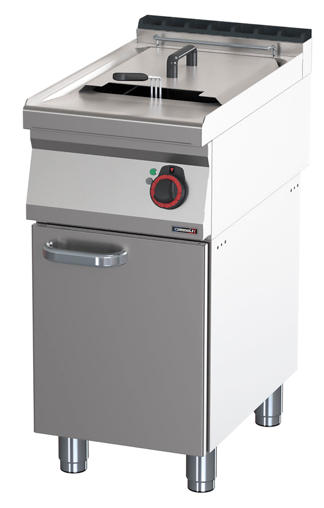 Electric deep fryer 17 liters with open cabinet 40
