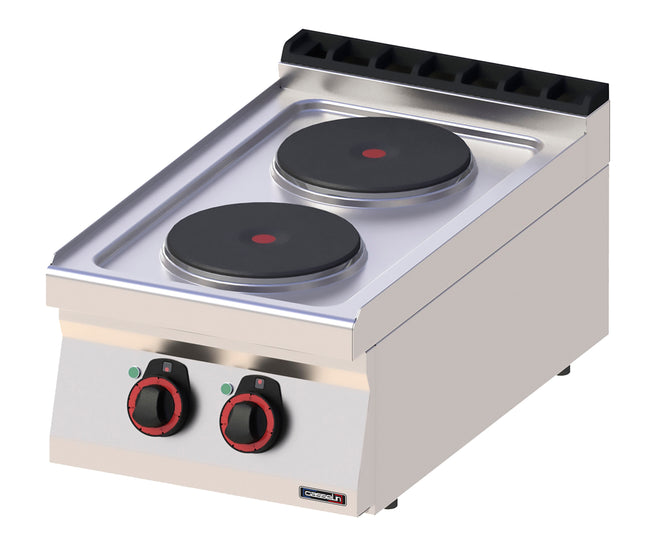Electric table-top cooker 2 burners 40
