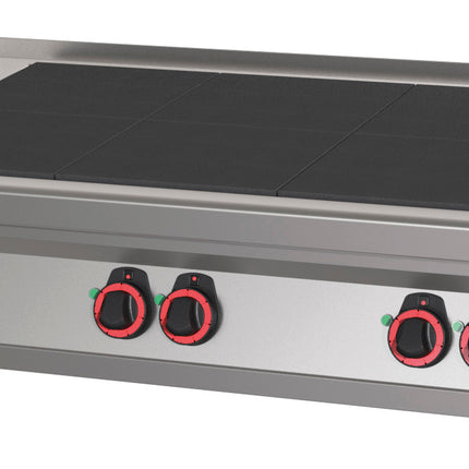 Electric table-top cooker 6 solid tops 120