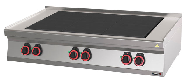 Electric table-top cooker 6 solid tops 120