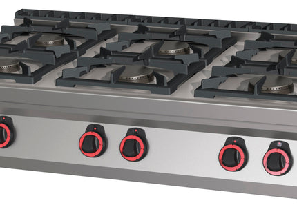 Cuisinière à gaz 6 feux 120