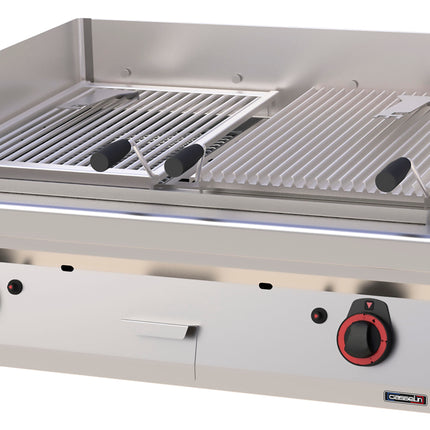 Lava stone grill double 80