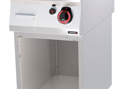 Gasgrillplaat Glad Chroom met open kast 40