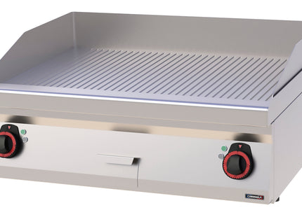 Stegeplade Rillet Chrome 80