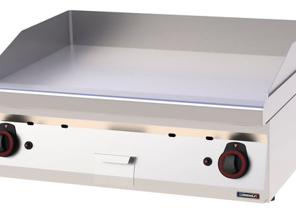 Gas griddle plate Smooth Cast iron 80