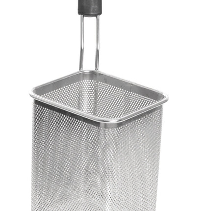 Basket 1/6 with left handle for pasta cooker C7CAP