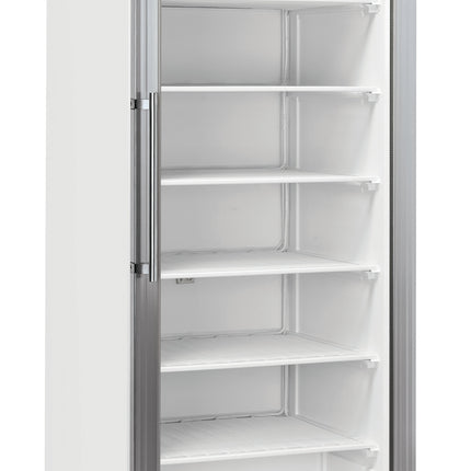 Stand-Gefrierschrank mit Glastür, 600 l, Weiß