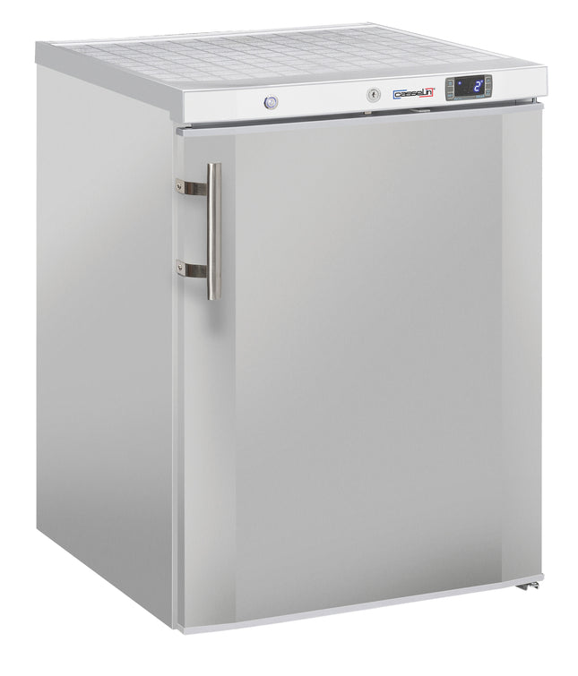 Upright Fridge 200 L Steel A++