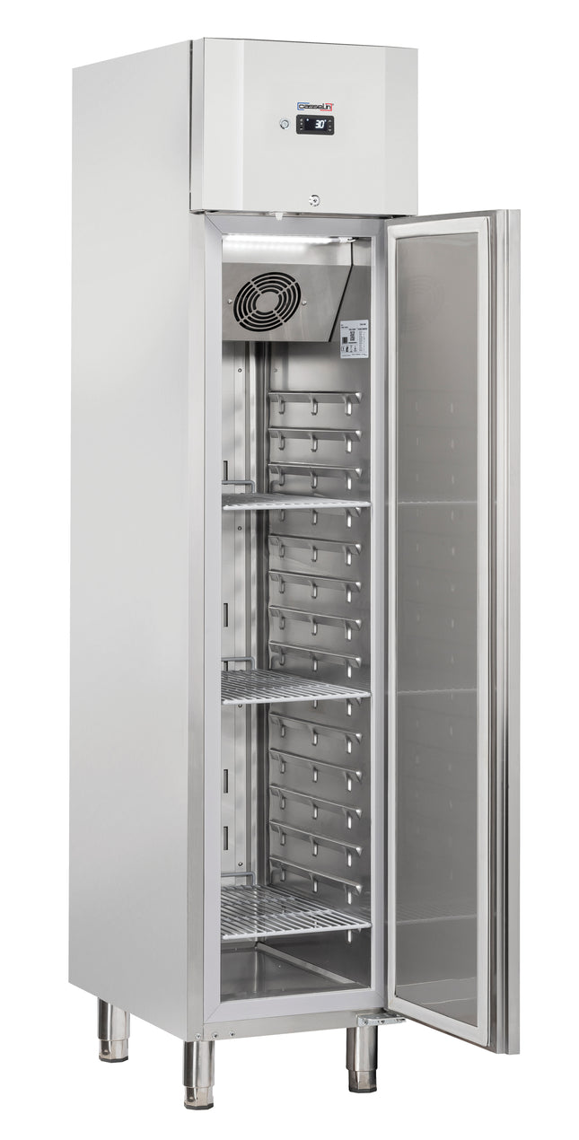Upright Fridge 235 L Steel