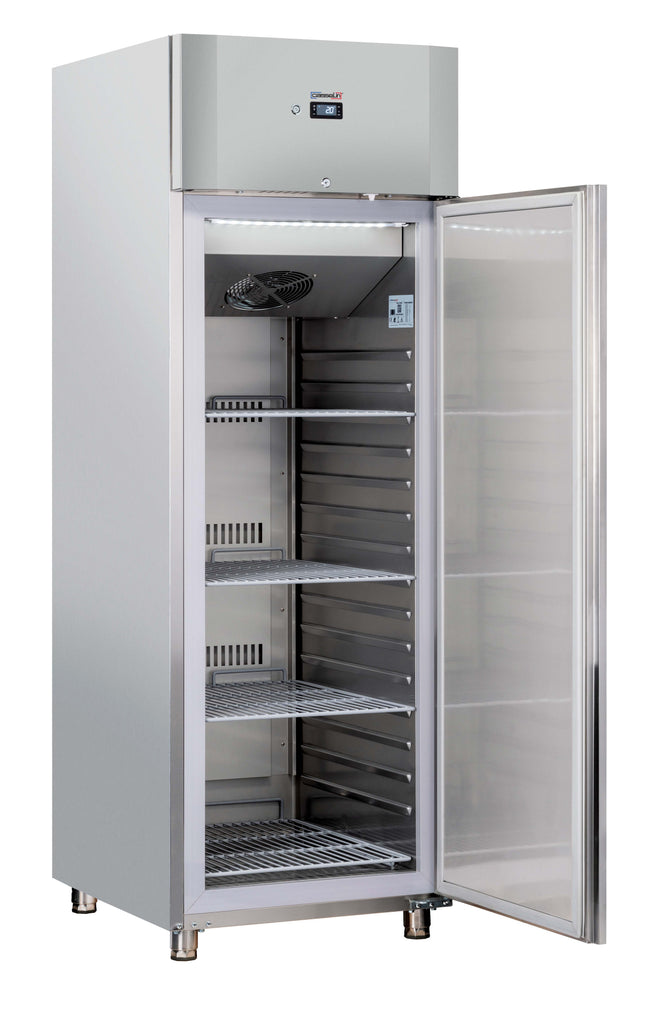 Upright Fridge 546 L Steel