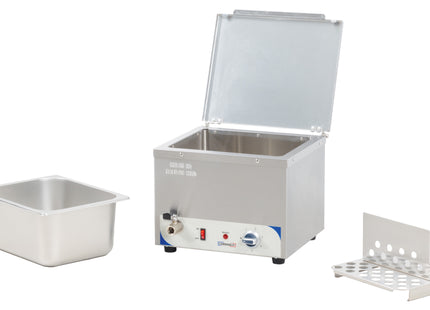 Chauffe-saucisses chauffé à l'eau au bain-marie