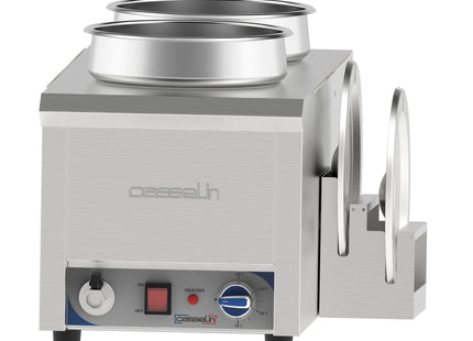 Bain-Marie-Wasser erhitzt für Soße 2 x 7,5 L