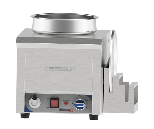 Eau de bain-marie chauffée pour sauce 7,5 L